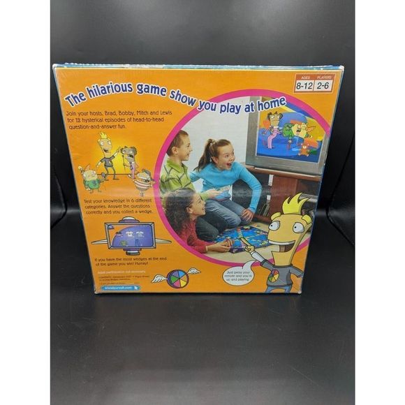 Trivial Pursuit DVD For Kids 2-6 Players Ages 8-12 Fun Trivia Sealed Brand New - Picture 4 of 6